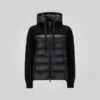 Thom Browne Padded Wool Hoodie Black