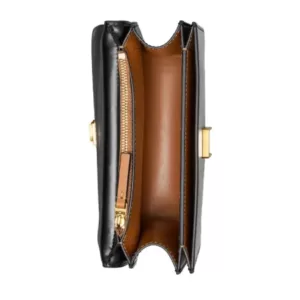 Tory Burch Eleanor Small Convertible Shoulder Bag Black