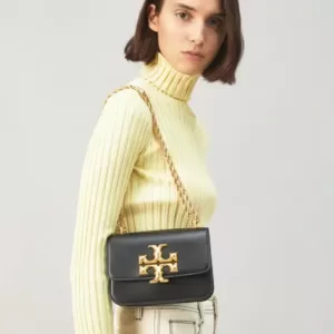 Tory Burch Eleanor Small Convertible Shoulder Bag Black