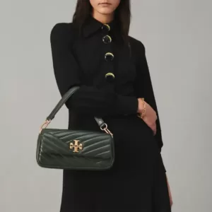 Tory Burch Kira Chevron Small Flap Shoulder Bag Sycamore