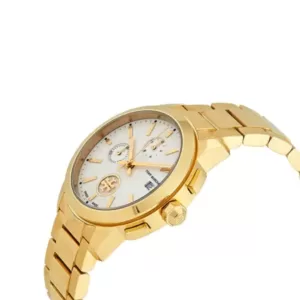 Tory Burch TBW1250 Collins Chronograph Gold-Tone Stainless Steel Watch