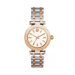 Tory Burch TBW9011 Multicolor Classic T Stainless Steel Watch Rose Gold