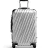 Tumi 19 Degree Alumunium International Carry-On Luggage Matta Silver