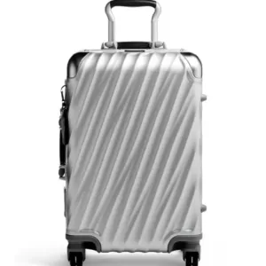 Tumi 19 Degree Alumunium International Carry-On Luggage Matta Silver