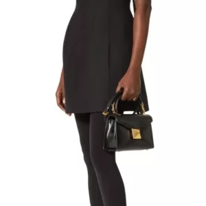 Valentino Garavani One Stud Mini Top Handle Bag Sheepskin Leather