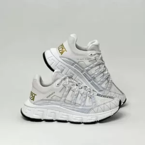 Versace Trigreca Low Top Sneakers White