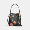 Coach Small Town Bucket Bag With Dreamy Land Floral Print Midnight Multi