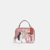 Disney X Coach Box Crossbody With Cruella Motif Red Apple Multi