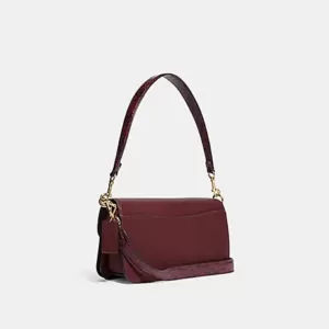 Coach Morgan Shoulder Bag Blackcherry Multi