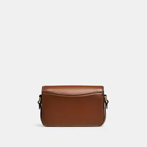 Coach Studio Shoulder Bag 19 With Patches Saddle