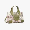 Tory Burch Ella Printed Micro Tote Winter Sage