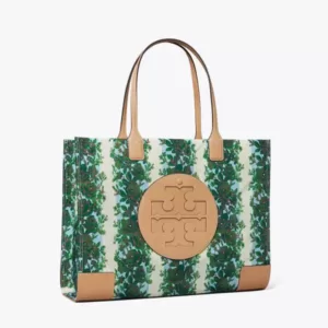 Tory Burch Ella Printed Tote Rayure Fleurie