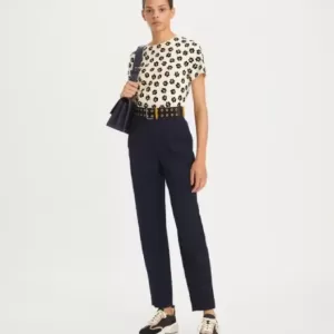 Tory Burch Good Luck Trainer Black / Cream