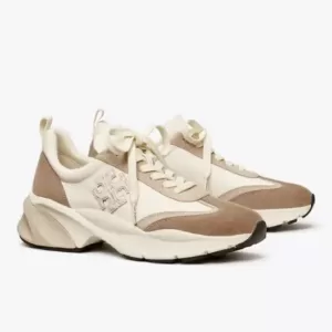 Tory Burch Good Luck Trainer White / New Ivory / Cerbiatto