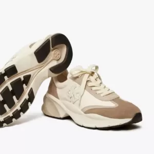 Tory Burch Good Luck Trainer White / New Ivory / Cerbiatto