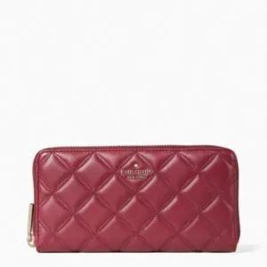 Kate Spade Natalia Large Continental Wallet Blackberry