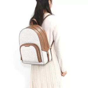 Michael Kors Jaycee Large Backpack Vanilla