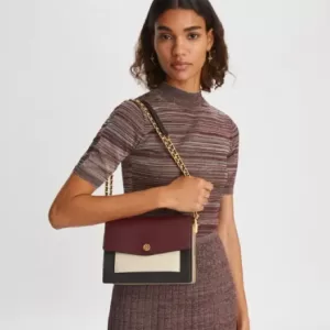 Robinson Color-Block Double-Strap Convertible Black New Moon Port