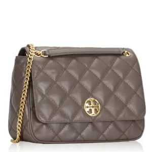 Tory Burch Willa Shoulder Bag Volcanic Stone