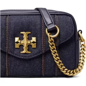 Tory Burch Kira Denim Mini Camera Bag Tory Navy