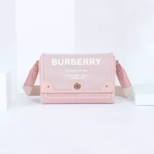 Burberry_Horseferry_Print_Canvas_Note_Bag_Bright_Red_Dusky_Pink