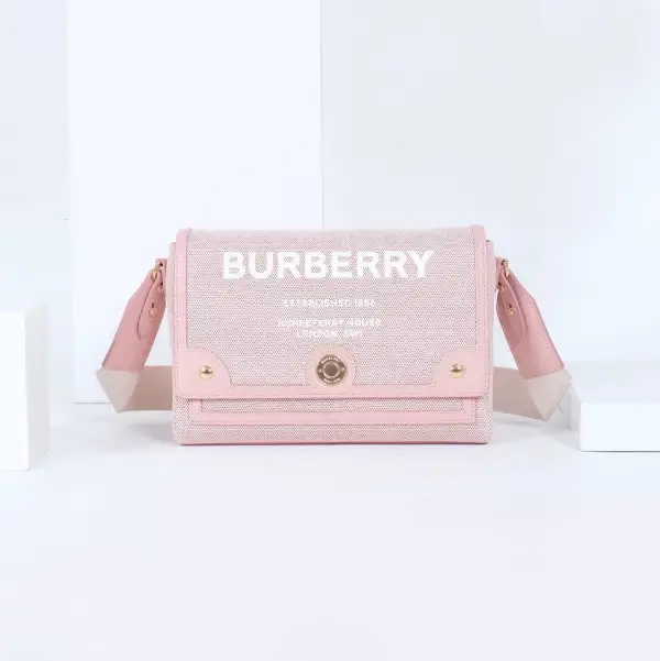 Burberry_Horseferry_Print_Canvas_Note_Bag_Bright_Red_Dusky_Pink