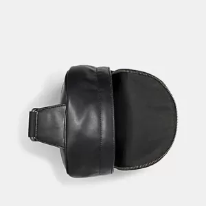 tas selempang pria coach Coach West Pack In Signature Canvas With Varsity Stripe