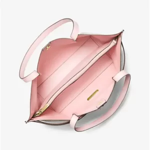 MIchael Kors Emilia Large Logo Tote Bag Powder Blush Multi