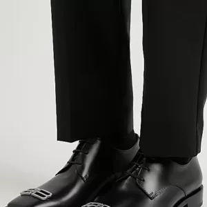 sepatu kulit pria asli Bally