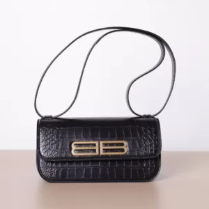 tas bahu wanita kulit asli Balenciaga