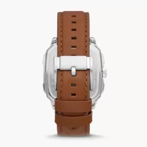 Fossil Multifunction Brown Leather Watch