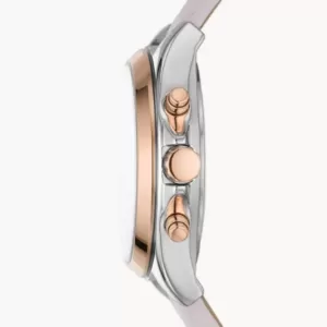 Fossil Modern Courier Chronograph Blush Leather Watch