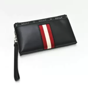 Bally Teryer Handle Pouch Black