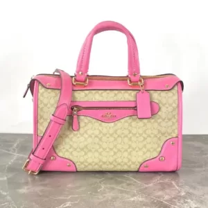 tas tenteng wanita Coach Millie Satchel In Colorblock Signature Canvas