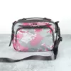 Tumi Claudia Crossbody Bag Nylon Pink Grey