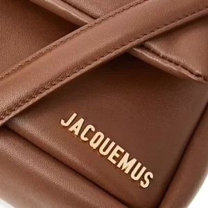 tas bahu wanita Jacquemus Le Bambimou Padded Leather Shoulder Bag
