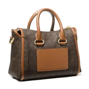 Michael Kors Carine Extra-Small Logo Satchel Brown