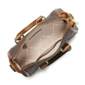 Michael Kors Carine Extra-Small Logo Satchel Brown