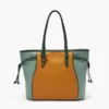Tas wanita original Fossil Charli Tote Green Multi