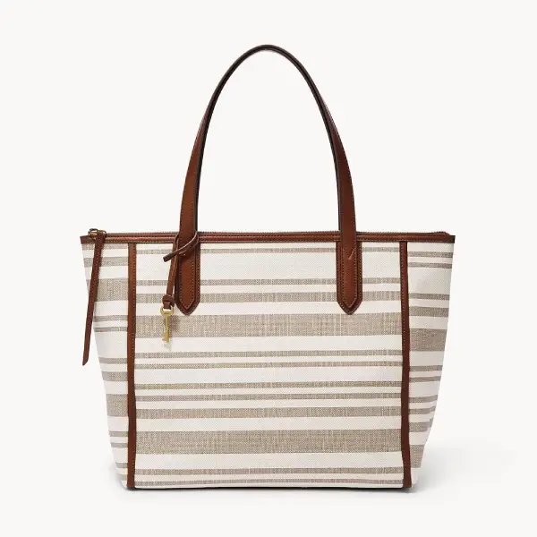 Fossil Sydney Tote Neutral Stripe SHB2958558