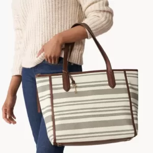 Sydney Tote Neutral Stripe