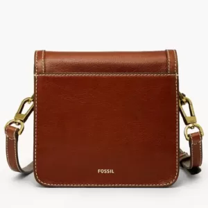 Ainsley Small Flap Crossbody Medium Brown