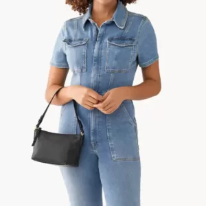 Fossil Julianna Mini Hobo Black