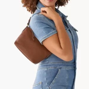 Fossil Julianna Mini Hobo Medium Brown