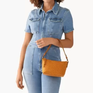 Fossil Julianna Mini Hobo Camel