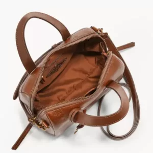 Fossil Sydney Mini Satchel Medium Brown