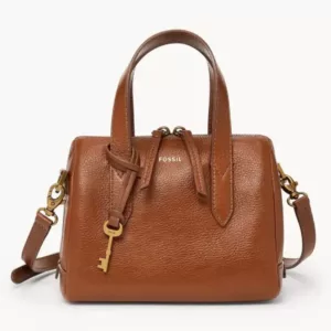 Fossil Sydney Mini Satchel Medium Brown