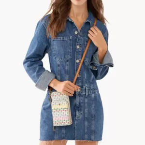 Fossil Sofia Phone Crossbody Neutral Multi