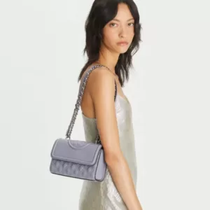 tas original Tory Burch Small Fleming Convertible Shoulder Bag