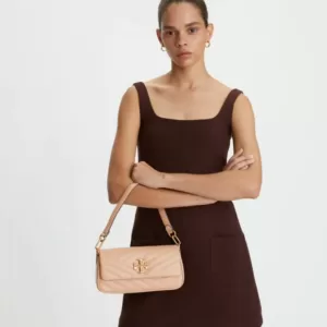 tas bahu wanita Tory Burch Small Kira Chevron Flap Shoulder Bag